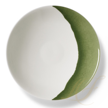 Тарелка глубокая 24см коллекции Silhouette - Khaki бренда Dibbern