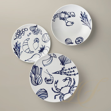 Тарелка закусочная 23см коллекции Solid Color 