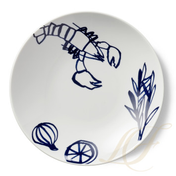 Тарелка глубокая 24см коллекции Solid Color 