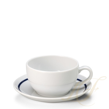 Чашка кофейная с блюдцем 0,25л коллекции Solid Color 