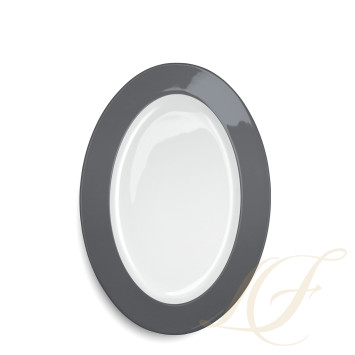 Блюдо овальное 33см коллекции Solid Color 