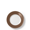 Тарелка 19см коллекции Solid Color - Chocolate бренда Dibbern