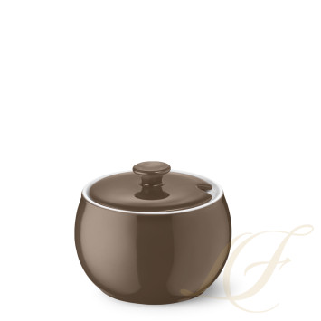 Сахарница 0,3л коллекции Solid Color - Chocolate бренда Dibbern