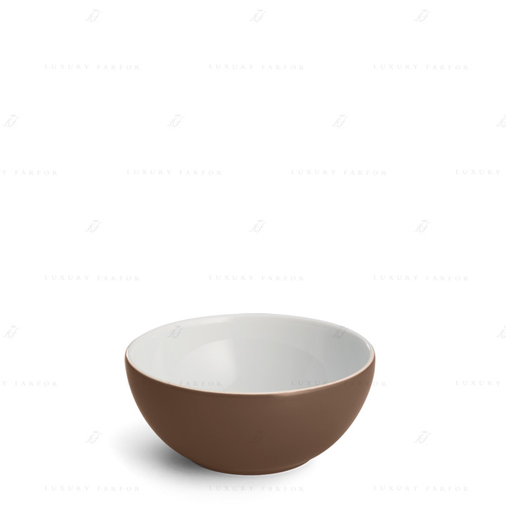 Чаша 15см коллекции Solid Color - Chocolate бренда Dibbern
