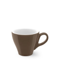 Чашка эспрессо с блюдцем 0,09л коллекции Solid Color - Chocolate бренда Dibbern