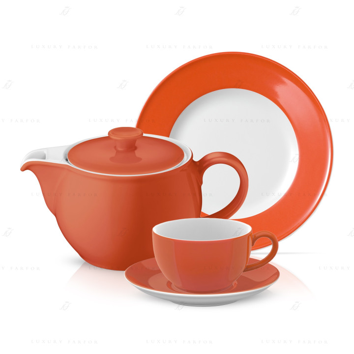 Чайный сервиз на 6 персон коллекции Solid Color 