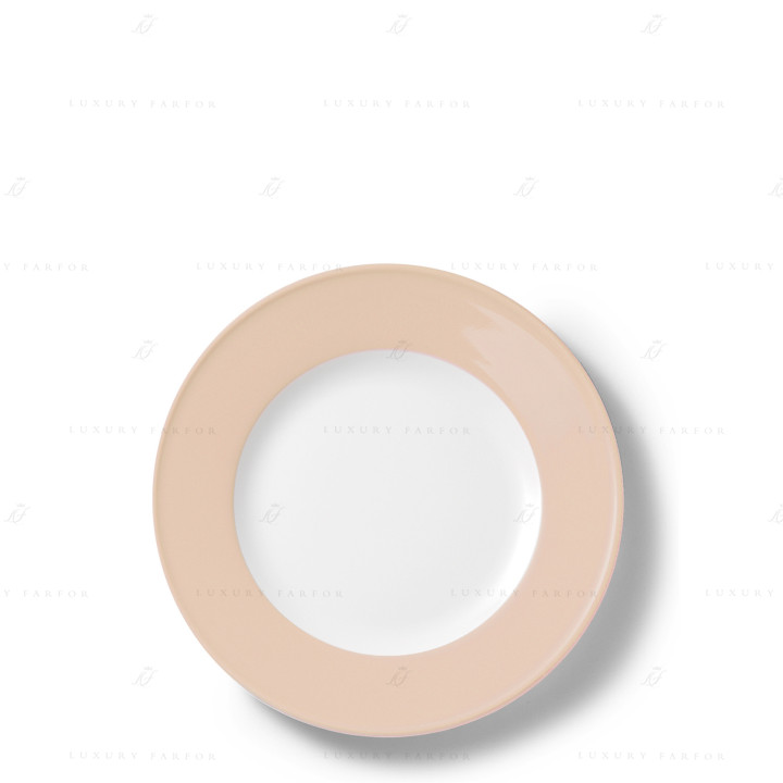 Тарелка 21см коллекции Solid Color - Peach бренда Dibbern