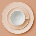 Тарелка 21см коллекции Solid Color - Peach бренда Dibbern