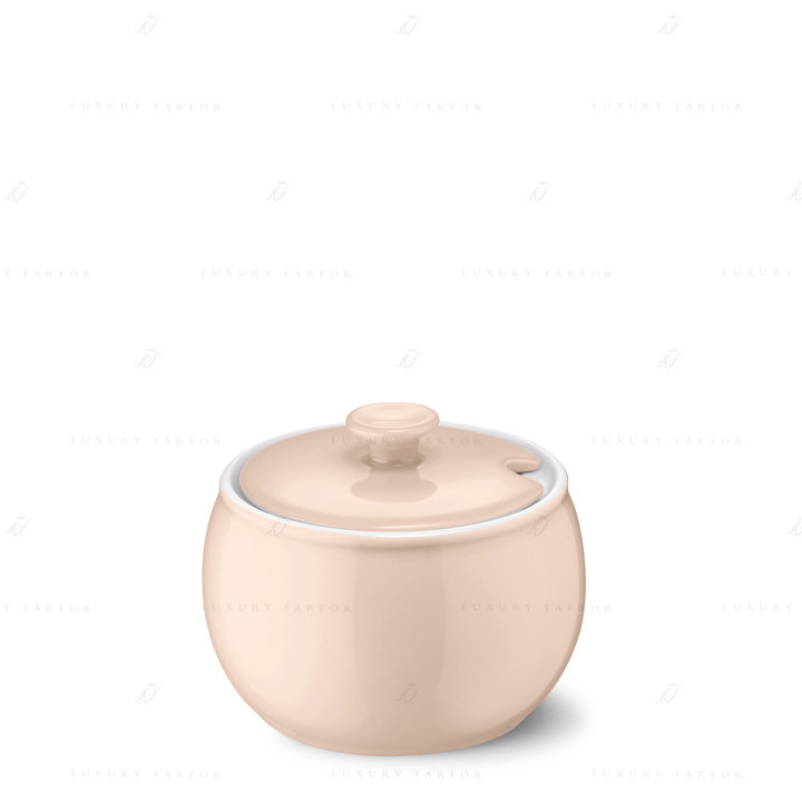 Сахарница 0,3л коллекции Solid Color - Peach бренда Dibbern