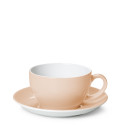 Чашка кофейная с блюдцем 0,25л коллекции Solid Color - Peach бренда Dibbern