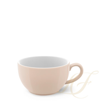 Чашка кофейная с блюдцем 0,25л коллекции Solid Color - Peach бренда Dibbern
