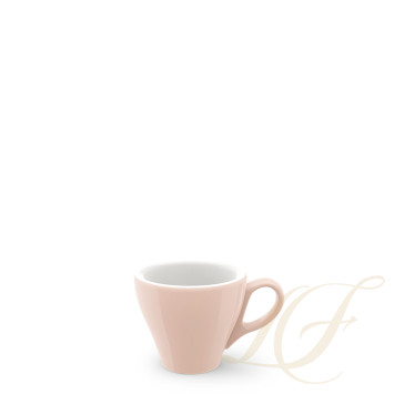 Чашка эспрессо с блюдцем 0,09л коллекции Solid Color - Peach бренда Dibbern