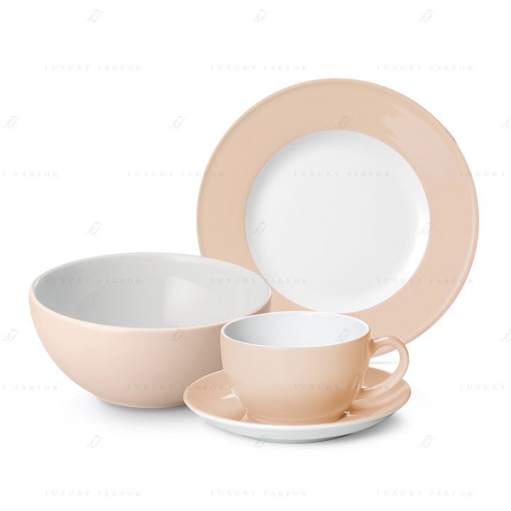 Коллекция Solid Color Peach бренда Dibbern