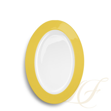 Блюдо овальное 33см коллекции Solid Color 