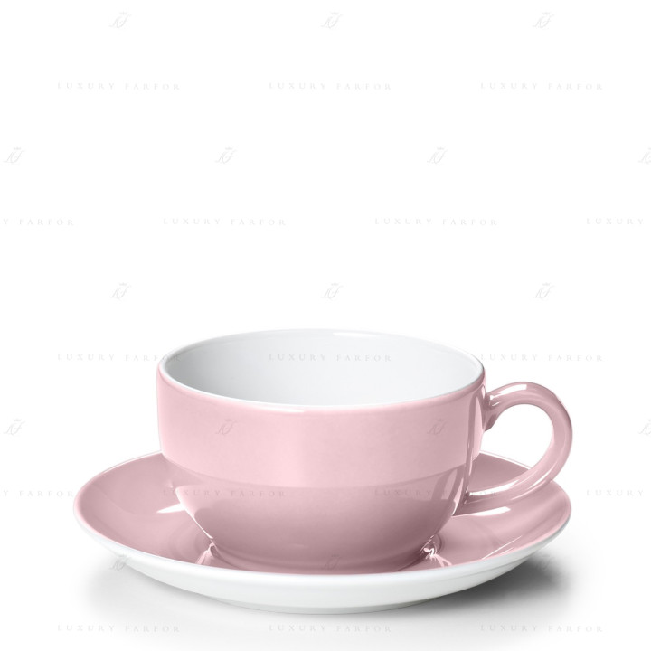 Чашка капучино с блюдцем 0,3л коллекции Solid Color 