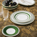 Тарелка закусочная 24см коллекции Fluen Heritage Green бренда Fürstenberg