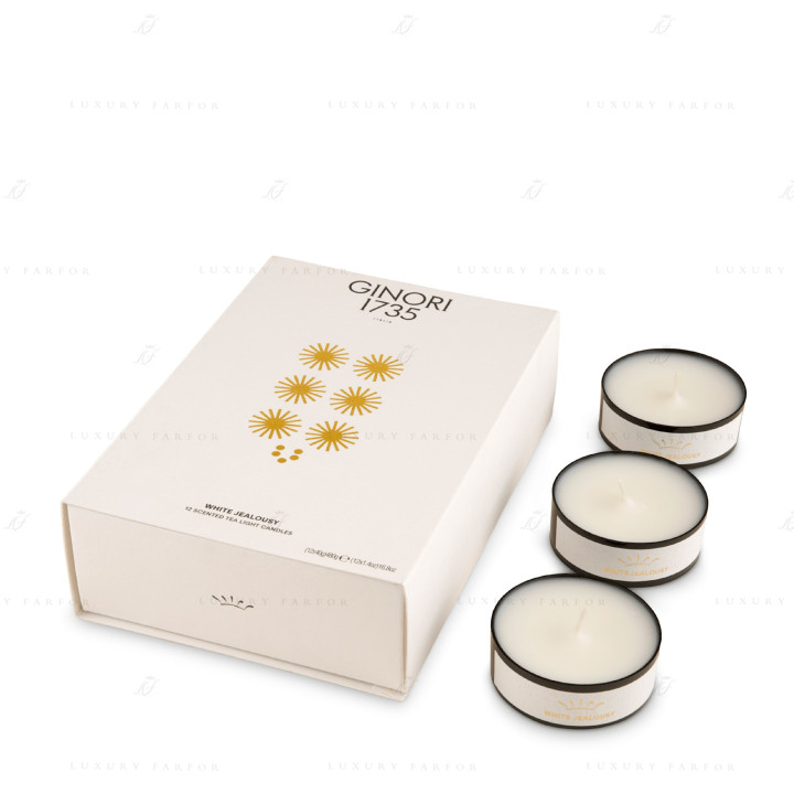 Ароматическая свеча, 12шт. коллекции Il Letterato Refill Gold 