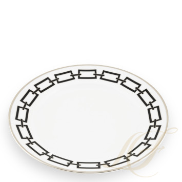 Тарелка 30,5см коллекции Catene Nero бренда Richard Ginori