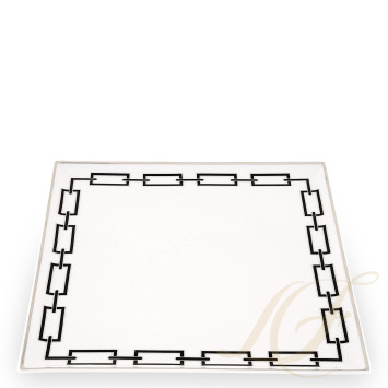 Чаша квадратная 30,9см коллекции Catene Nero бренда Richard Ginori