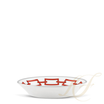 Блюдце для чашки чайной 13,3см коллекции Catene Scarlatto бренда Richard Ginori