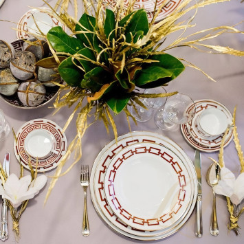 Чашка чайная 0,22л коллекции Catene Scarlatto бренда Richard Ginori