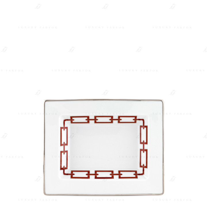 Чаша прямоугольная 19х15,5см коллекции Catene Scarlatto бренда Richard Ginori