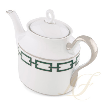 Чайник 0,9л коллекции Catene Smeraldo бренда Richard Ginori