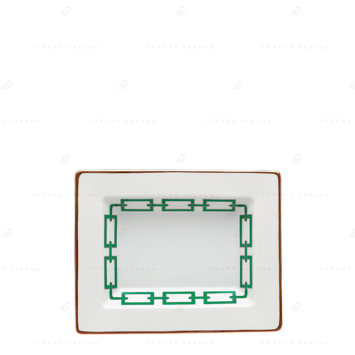 Чаша прямоугольная 19х15,5см коллекции Catene Smeraldo бренда Richard Ginori