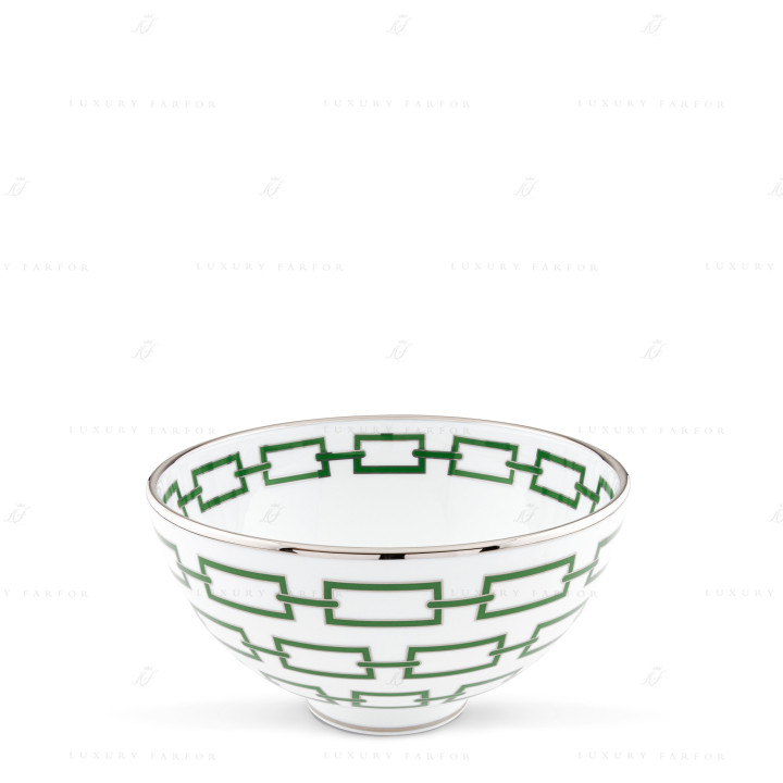 Чаша 21,5см коллекции Catene Smeraldo бренда Richard Ginori