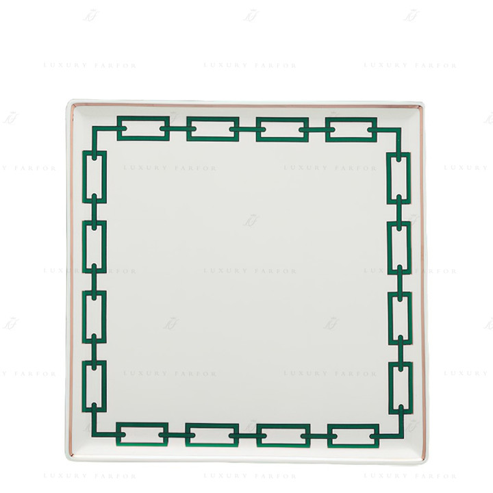 Чаша квадратная 30,9см коллекции Catene Smeraldo бренда Richard Ginori