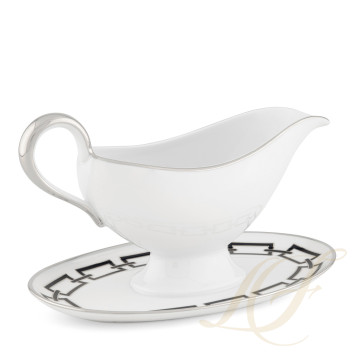 Соусник с подставкой 18,9см коллекции Catene Zaffiro бренда Richard Ginori