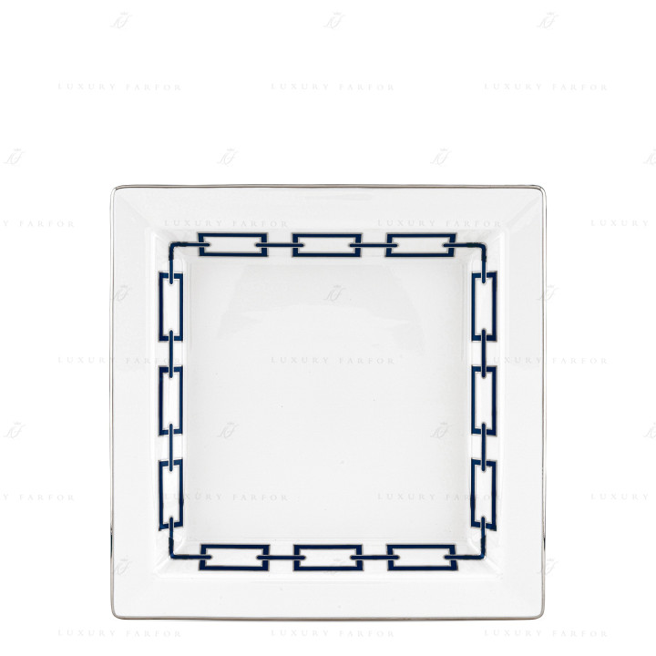 Чаша квадратная 24,5см коллекции Catene Zaffiro бренда Richard Ginori