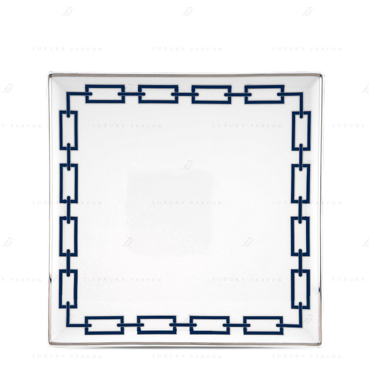Чаша квадратная 30,9см коллекции Catene Zaffiro бренда Richard Ginori
