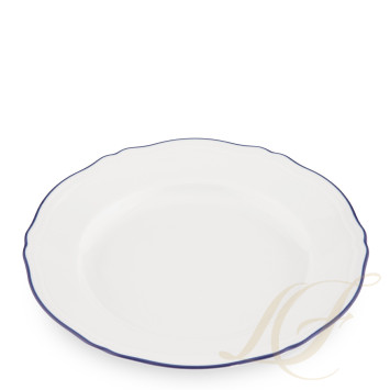 Тарелка закусочная 21см коллекции Corona Blue Cobalto бренда Richard Ginori