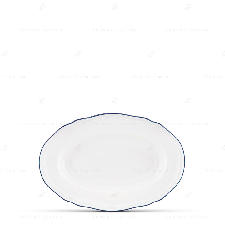 Блюдо для гарнира 22,5см коллекции Corona Blue Cobalto бренда Richard Ginori