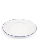 Блюдо овальное 34см коллекции Corona Blue Cobalto бренда Richard Ginori