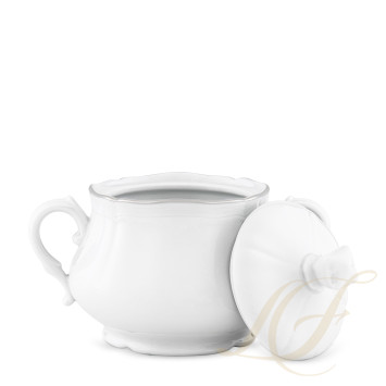 Сахарница 10см коллекции Corona Platino бренда Richard Ginori