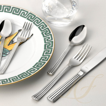 Набор столовых приборов из 5 предметов коллекции Diana Silver 