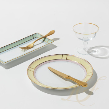 Тарелка главная 27см коллекции Diva Giallo бренда Richard Ginori