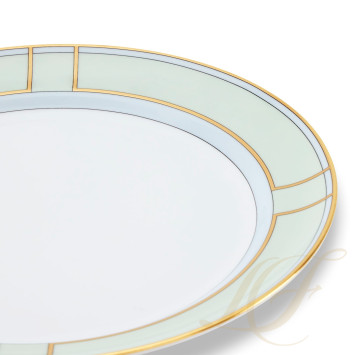 Тарелка главная 27см коллекции Diva Verde бренда Richard Ginori