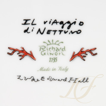 Блюдо овальное 34см коллекции Il Viaggio Di Nettuno бренда Richard Ginori