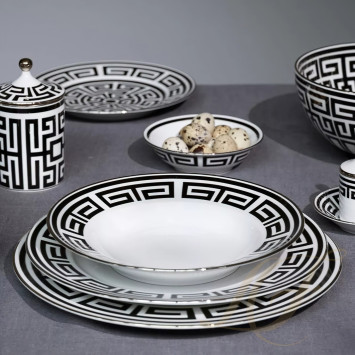 Чаша для фруктов 14см коллекции Labirinto Nero бренда Richard Ginori