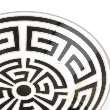 Блюдце для чашки эспрессо 11см коллекции Labirinto Nero бренда Richard Ginori