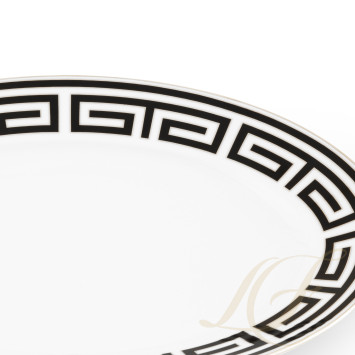 Блюдо овальное 34см коллекции Labirinto Nero бренда Richard Ginori