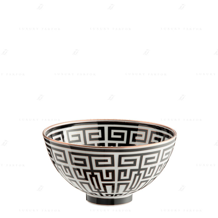 Чаша 21,5см коллекции Labirinto Nero бренда Richard Ginori