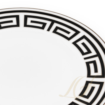 Тарелка подстановочная 31см коллекции Labirinto Nero бренда Richard Ginori