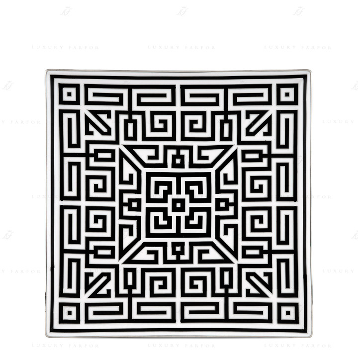 Чаша квадратная 30,9см коллекции Labirinto Nero бренда Richard Ginori