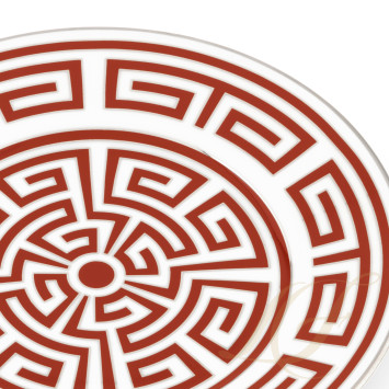 Тарелка десертная 16см коллекции Labirinto Scarlatto бренда Richard Ginori