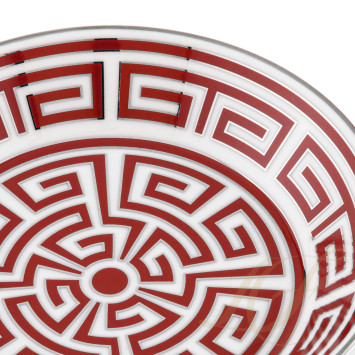 Блюдце для чашки чайной 13,3см коллекции Labirinto Scarlatto бренда Richard Ginori