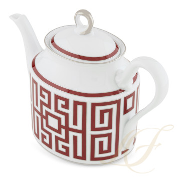 Чайник 0,9л коллекции Labirinto Scarlatto бренда Richard Ginori